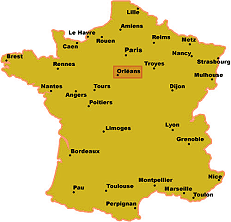 Orléans en France