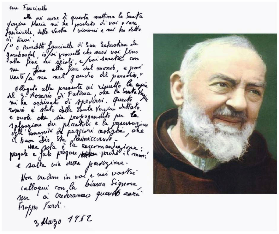 Lettre-de-Padre-Pio-a-Conchita-manuscrite